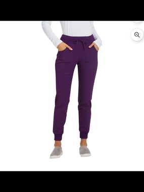 HeartSoul Women's Deep Purple Drawstring Jogger Pants